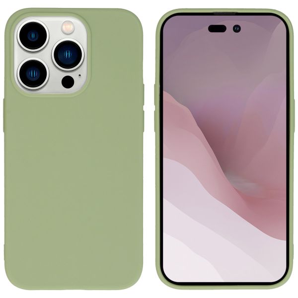 imoshion Color Backcover iPhone 14 Pro - Olive Green