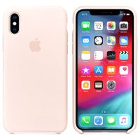 Apple Silicone Backcover Apple iPhone Xs / X - Pink Sand
