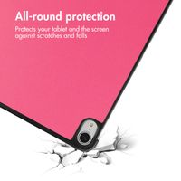 imoshion Trifold Book Case Apple iPad Air 11 inch (2026) M4 / (2025) M3 / (2024) M2 / Air 5 (2022) / Air 4 (2020) - Pink