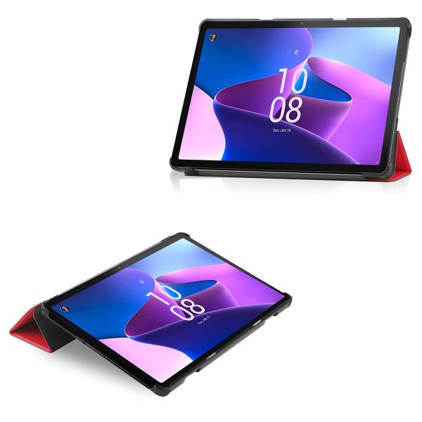 imoshion Trifold Bookcase Lenovo Tab M10 (3rd gen) - Rood