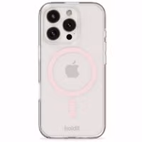 Holdit MagSafe Case Apple iPhone 16 Pro - Transparent / Pink