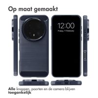 imoshion Brushed Backcover Honor Magic8 Pro - Donkerblauw