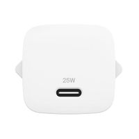 Belkin BoostCharge Compacte USB-C oplader 25W met USB-C naar USB-C kabel - 1 meter - Wit