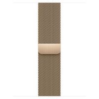 Apple Milanese Loop Band Apple Watch Series 1 t/m 9 / SE (38/40/41 mm) | Series 10 (42 mm) - Gold