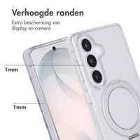 Accezz Ring Stand Backcover met MagSafe Samsung Galaxy S26 - Transparant