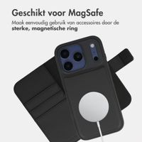 imoshion Uitneembare 2-in-1 Luxe Bookcase Apple iPhone 17 Pro - Zwart