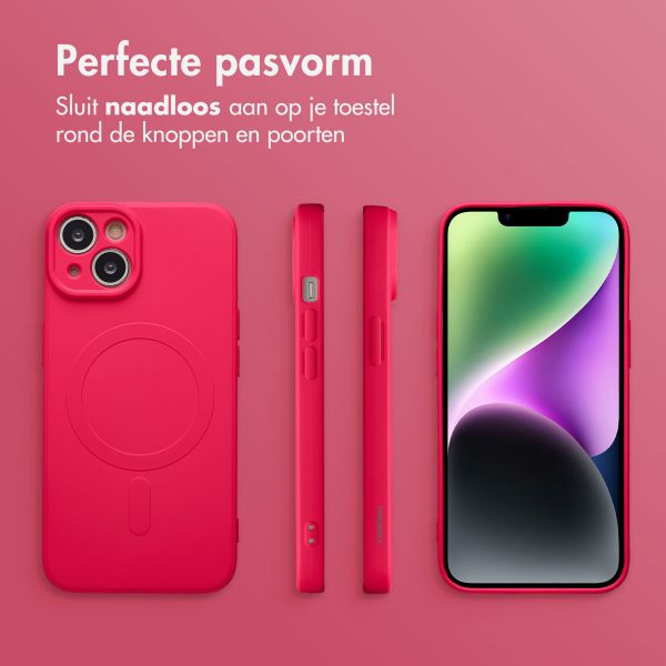 imoshion Color Backcover met MagSafe Apple iPhone 14 - Neon Pink