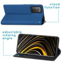 imoshion Slim Folio Bookcase Xiaomi Poco M3 - Donkerblauw