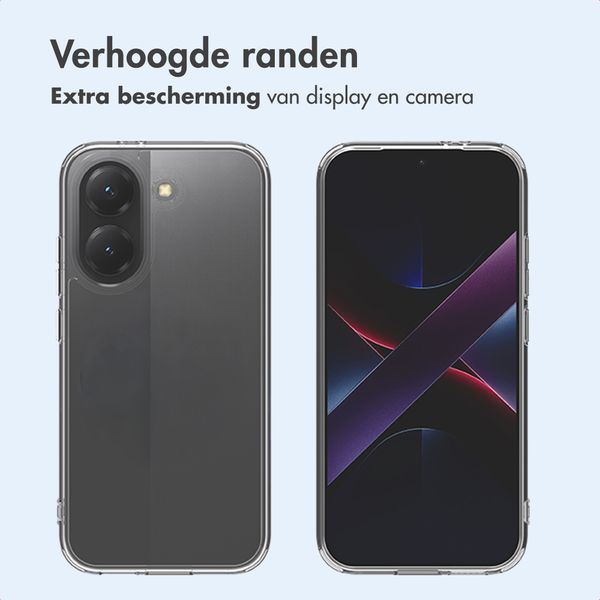 imoshion Protective Backcover Xiaomi Poco X8 Pro - Transparant