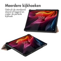 imoshion Trifold Bookcase Lenovo Tab K11 Plus - Rose Gold