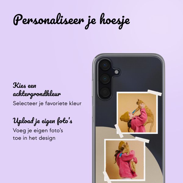Hoesje met eigen foto en/of tekst Samsung Galaxy A15 (5G/4G) - Filmrol nummer 2