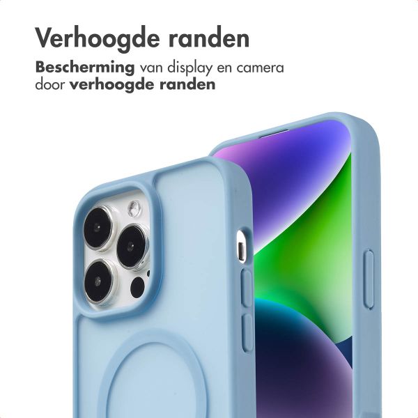 imoshion Color Guard Backcover met MagSafe Apple iPhone 14 Pro Max - Lichtblauw