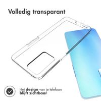 Accezz Clear Backcover Oppo Find X5 Lite 5G - Transparant