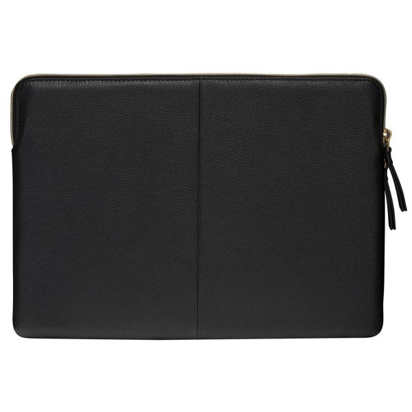 dbramante1928 Paris+ Sleeve - Laptop hoes 13 inch - Echt leer - MacBook Pro / Air 13 inch - Night Black