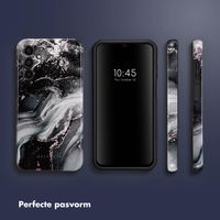 Selencia Vivid Backcover Samsung Galaxy A15 (5G/4G) - Chic Marble Black