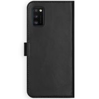 Selencia Echt Leren Bookcase Samsung Galaxy A41 - Zwart
