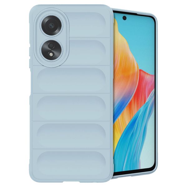 imoshion EasyGrip Backcover Oppo A58 (4G) - Lichtblauw