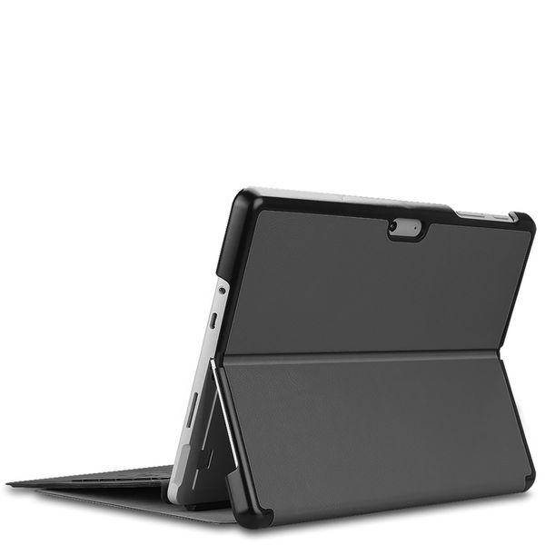 imoshion Trifold Bookcase Microsoft Surface Go 4 / Go 3 / Go 2 - Grijs