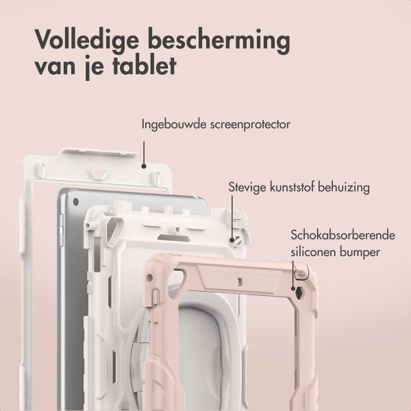 imoshion Rugged Kidsproof Backcover Apple iPad 6 (2018) 9.7 inch / iPad 5 (2017) 9.7 inch / Air 2 (2014)/Air 1 (2013) - Lichtroze