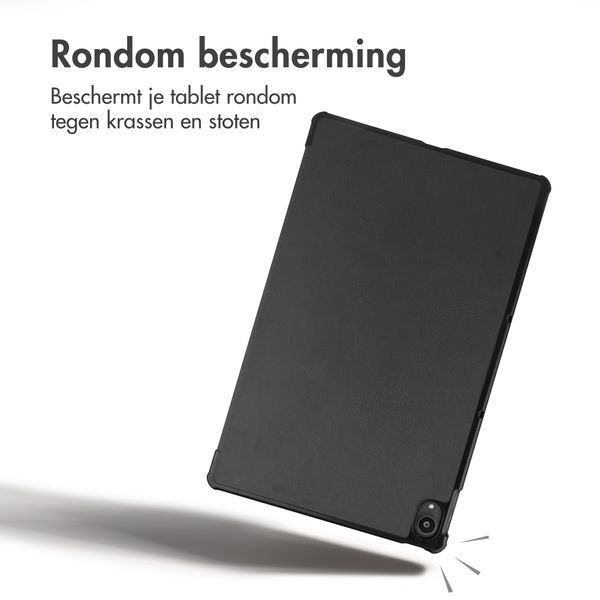imoshion Trifold Bookcase Lenovo Tab P11 / P11 Plus - Zwart