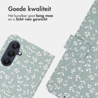 imoshion Design Bookcase Samsung Galaxy A26 - Smoke Green Flowers