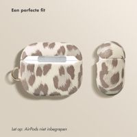 Selencia Sabi Case Apple AirPods Pro 3 - Panterprint - Soft Ivory
