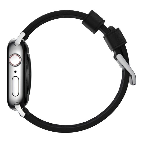 Nomad Active Pro Band Apple Watch Series 1 t/m 11 / SE / Ultra (44/45/46/49 mm) - Black / Silver
