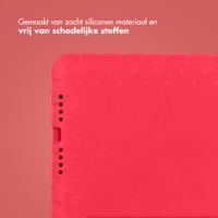 imoshion Kidsproof Backcover met handvat Apple iPad 9 (2021) 10.2 inch / iPad 8 (2020) 10.2 inch / iPad 7 (2019) 10.2 inch - Rood