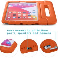 imoshion Kidsproof Backcover met handvat iPad 7 (2019) / iPad 8 (2020) / iPad 9 (2021) 10.2 inch - Oranje