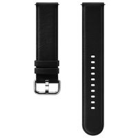 Samsung Originele Leather Band Galaxy Watch Active 2 / Watch 3 41mm - Zwart