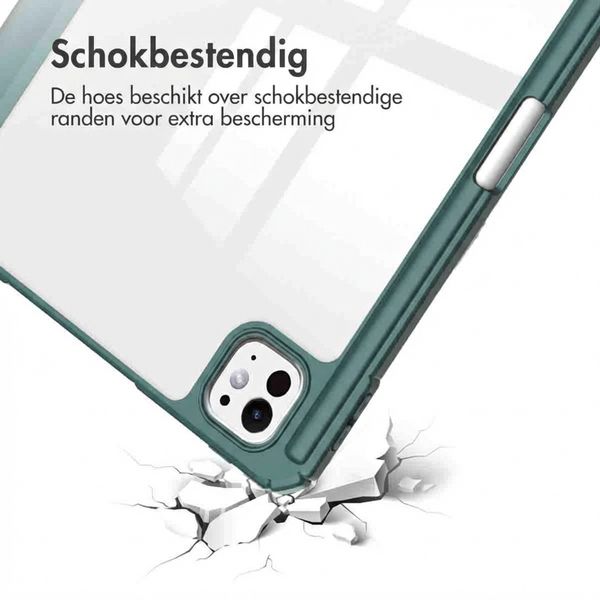 imoshion Trifold Hardcase Bookcase Apple iPad Pro 13 (2025) M5 / (2024) M4 - Groen