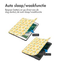 imoshion Design Trifold Bookcase Apple iPad 6 (2018) 9.7 inch / iPad 5 (2017) 9.7 inch / Air 2 (2014)/Air 1 (2013) - Citrus Dream