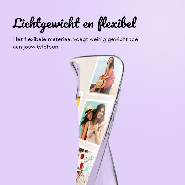 Gepersonaliseerd hoesje met filmrol N°3 iPhone 13 - Transparant