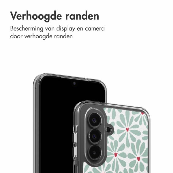 imoshion Design hoesje Samsung Galaxy A17 - Bloom Love Sage Green