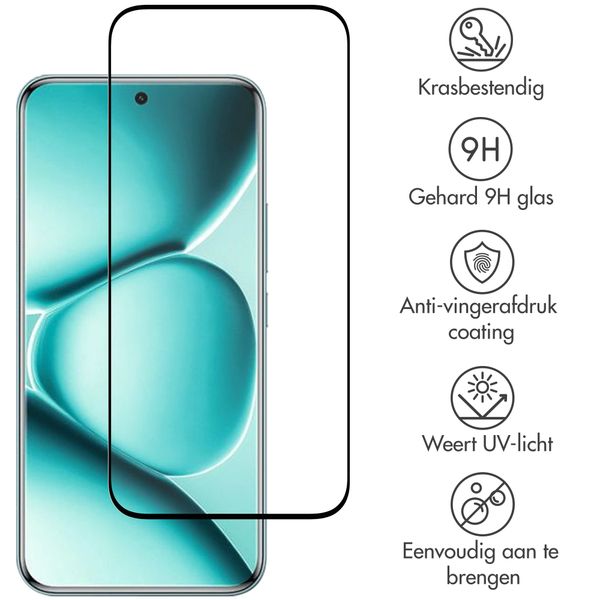 Accezz Gehard Glas Full Cover Screenprotector Xiaomi Redmi Note 15 Pro Plus (5G)