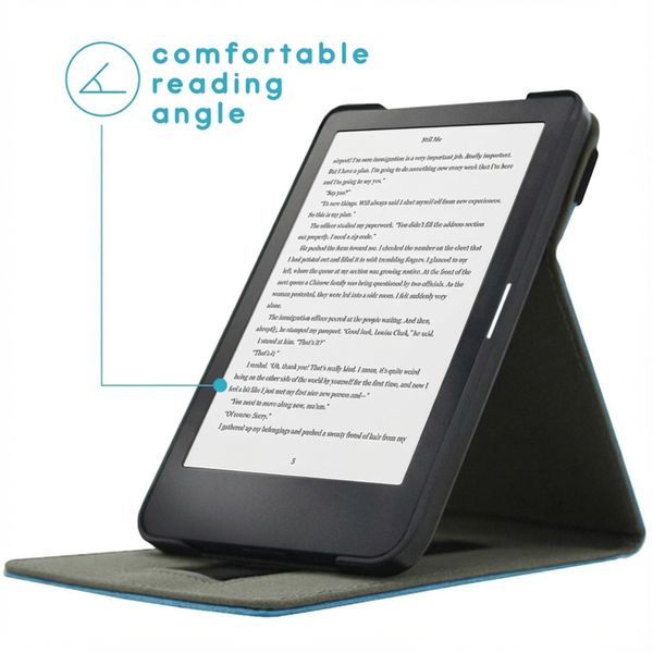 imoshion Stand Flipcase Kobo Clara HD - Lichtblauw