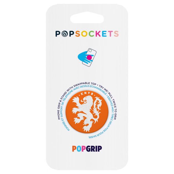 PopSocket - Oranje Leeuw - Oranje / Wit