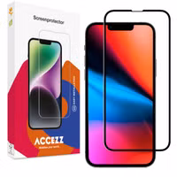Accezz Gehard Glas Full Cover Screenprotector Apple iPhone 13 Pro Max / 14 Plus