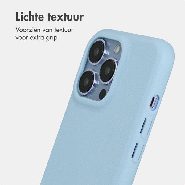 imoshion Texture Backcover Apple iPhone 13 Pro - Lichtblauw