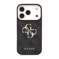 Guess 4G Metal Logo Backcover Apple iPhone 18 Pro / 17 Pro - Black
