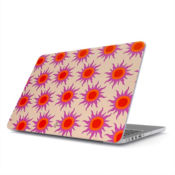 Burga Hardshell Cover Apple MacBook Air 13 inch (2022 / 2024 M3 chip / 2025 M4 chip) - Sunset Glow