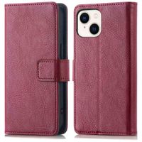 imoshion Luxe Bookcase iPhone 14 - Bordeaux