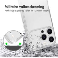 Accezz Xtreme Impact Backcover Apple iPhone 17 Pro - Transparant