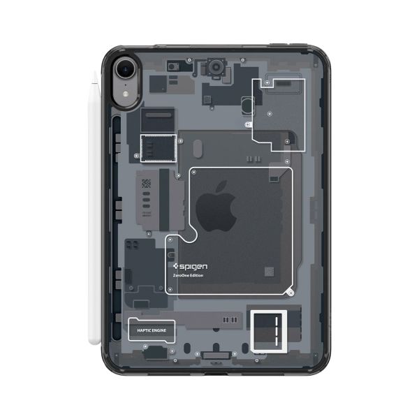 Spigen Ultra Hybrid Zero One backcover Apple iPad Mini 7 (2024) / iPad Mini 6 (2021) - Transparant