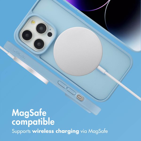 imoshion Colour Guard Back Cover with MagSafe Apple iPhone 14 Pro - Light blue