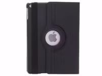 360° Draaibare Bookcase Apple iPad 6 (2018) 9.7 inch / iPad 5 (2017) 9.7 inch - Zwart