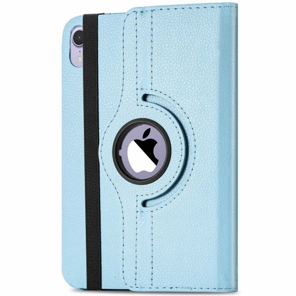 imoshion 360° draaibare Bookcase iPad Mini 7 (2024) / iPad Mini 6 (2021) - Turquoise