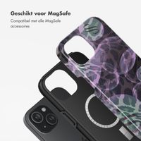 Selencia Vivid Tough Backcover met MagSafe iPhone 15 - Leo Bubble Green