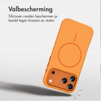 imoshion Color Backcover met Thin MagSafe Ring Apple iPhone 17 Pro - Oranje
