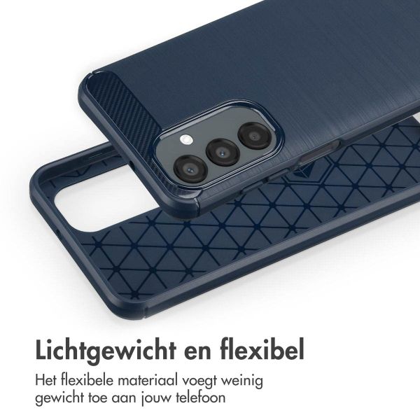 imoshion Brushed Backcover Samsung Galaxy A26 - Donkerblauw